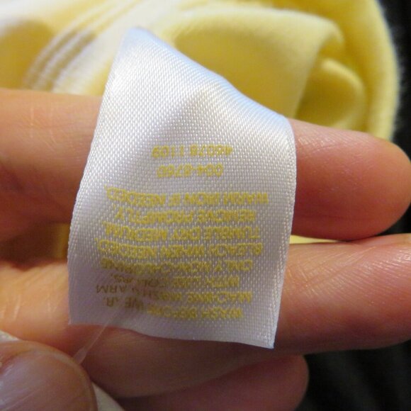 Baby Adding Little Friends Yellow Embroidered bodysuit 100% cotton pond animals - Picture 3 of 8